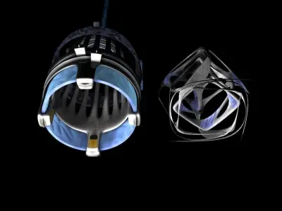 Teleport Gates Free 3D model