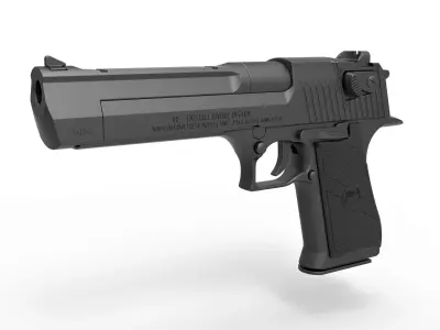 Pistol Desert Eagle 50 AE Magnum 3D model