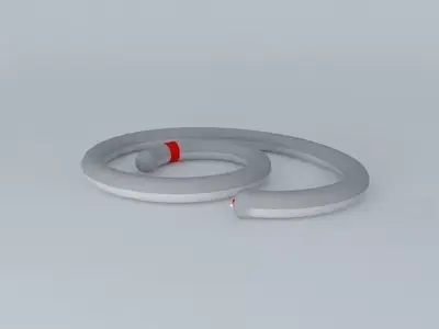 robo snake Free 3D model