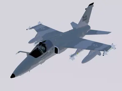 International AMX A-1M Brazilian Air Force 3D model