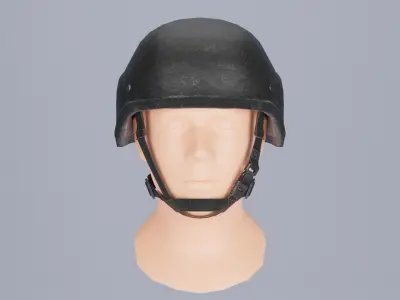 Kevlar helmet M1 Temp 3000 Low-poly 3D model