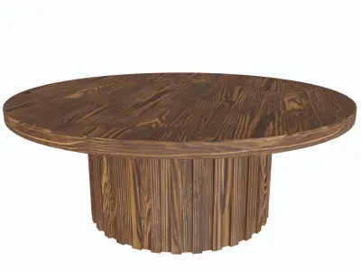 Round Center Table Free 3D model