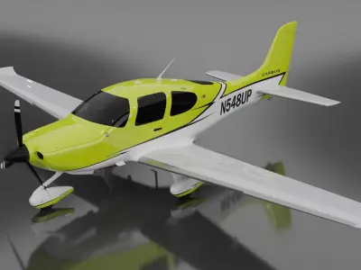 Light Aircraft Lifetime Pack 3D model