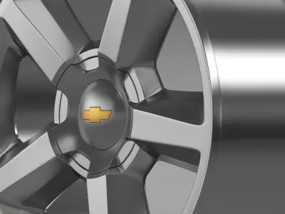Chevrolet Tahoe 2008 rim 3D model