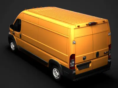 Ram Promaster Cargo 2500 HR 159WB 2020 3D model