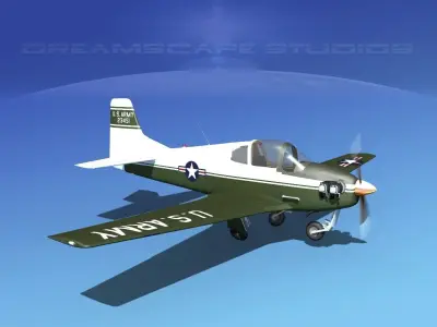 Johnston A-51A V07 3D model