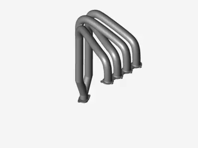 Exhaust Manifold 3D model
