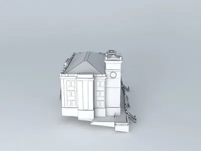 Volgatanker building Free 3D model