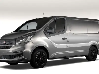 Fiat Talento Van L1 2017 3D model
