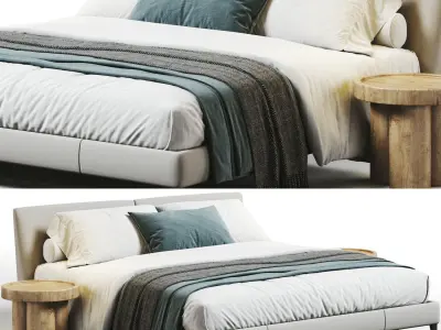 Maxalto Selena Bed 3D model