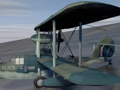 Supermarine Walrus Mk-1 3D model