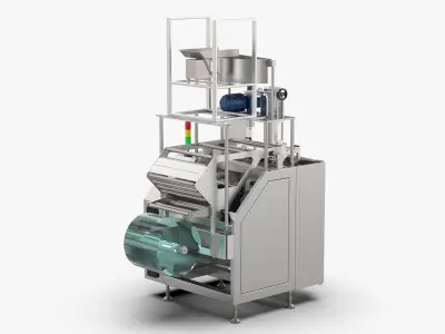 Vertical Fill Seal Packaging Machine 3D model