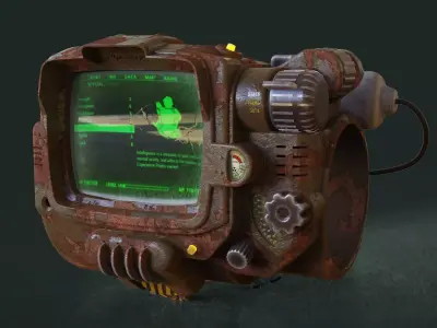 Pip Boy - Fallout 3D model