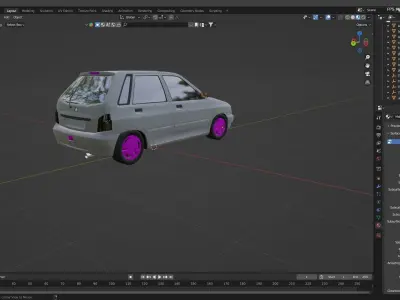 saipa 111 edited free Free 3D model