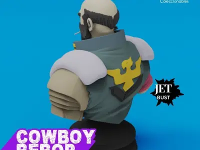 Anime Classics Cowboy Bebop - Jet 3D print model