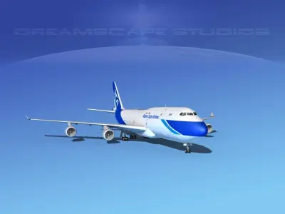 Boeing 747-8I All Nippon Cargo 3D model