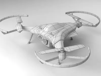 Drone Concept - 1 3D model