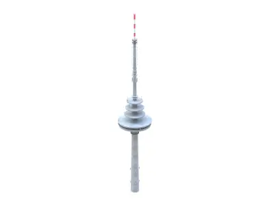 Telecommunication Tower 06 Free low-poly 3D model