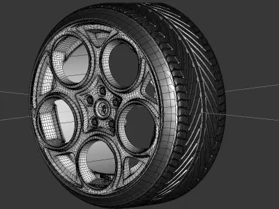 RIM Alfa Romeo GTA  3D model