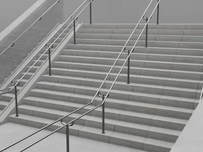 Stairs V2 3D model