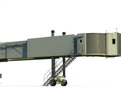 Airport Jetway 3D model