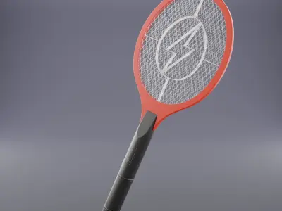 Mosquito Racket Swatter 3D model