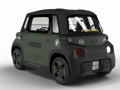 Opel Rocks-e 2020 Dutch Army 3D model