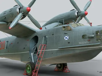 Beriev Be-12 3D model