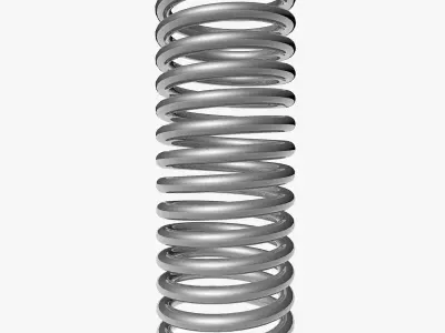 Metal Spiral 3D model