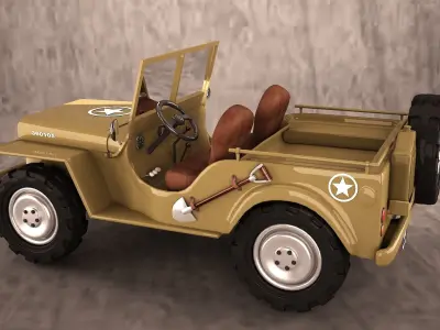 Willys Jeep 3D model