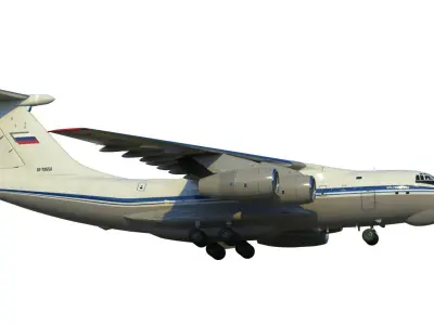 Il-76 MD-90A Airlifter 3D model