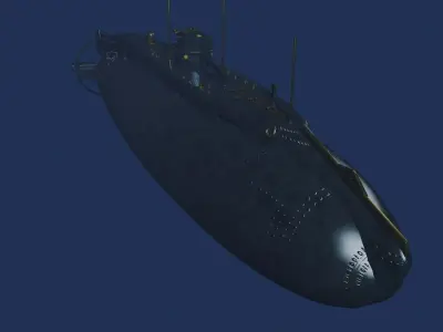 Holland sub model 3D model