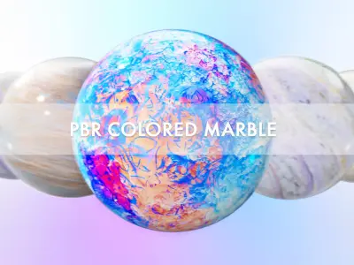 PBR Colored Marble Part 3 Texture