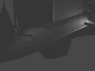 Game ready Airplane 3D model