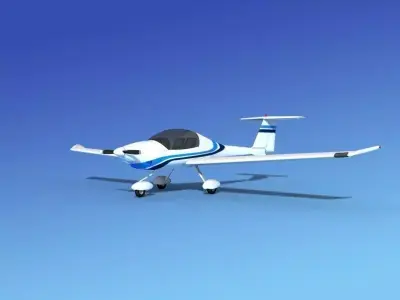 Daimond DA-20 Katana V17 3D model