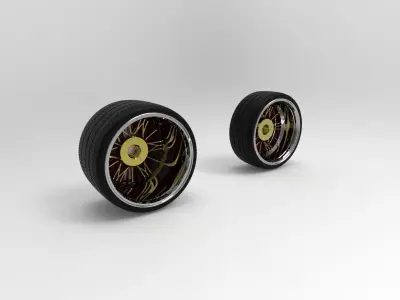 turboFan DinaGo rim kit 3D model