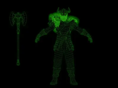 viking 2 3D model