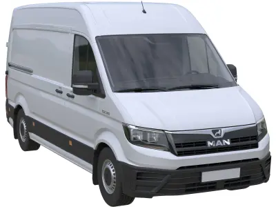 MAN TGE  Panel Van 3D model