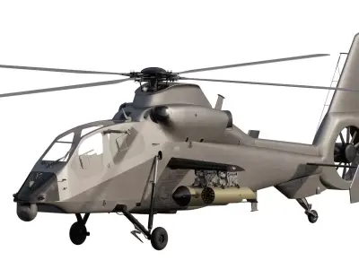 Harbin Z-19 3D model