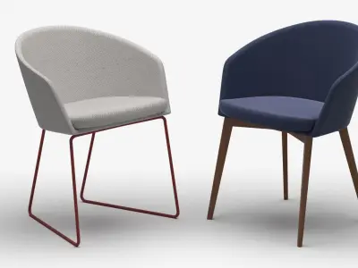 capdell moon chair Free 3D model