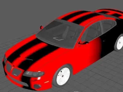 car rig model Free low-poly 3D model