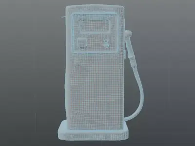 Fuel dispenser 3D model  3D model