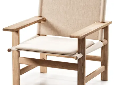 The Canvas Chair 3D model