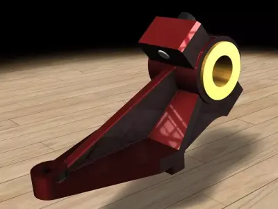 Plain Bearing Support Free 3D model