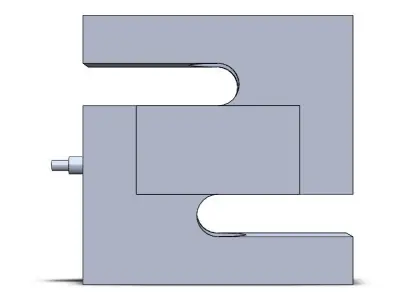 Load Cell Celula de Carga CKS 100kgf 3D model