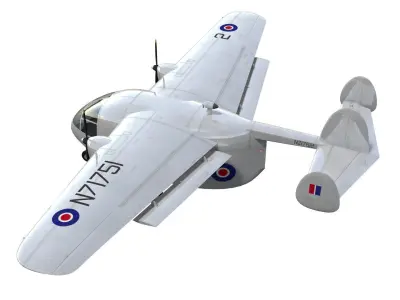 Miles Aerovan 3D model