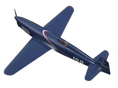 Caudron C460 3D model