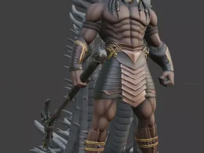 The Grendel King - Warlord Predator - Killer of Killers 3D print model