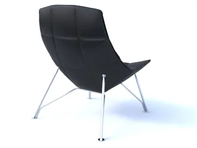Knoll Jehs and Laub lounge chair Free 3D model