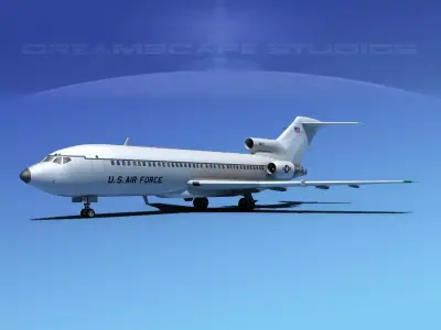 Boeing C-22A USAF 4 3D model